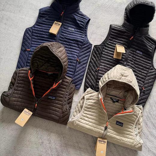 D122143情侣排骨内里奥米绒保暖透气羽绒棉马甲 商品图2