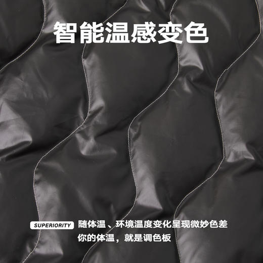 NPC潮牌90白鸭绒温感变色羽绒服连帽保暖外穿冬季男装NP5ADJ15 商品图4