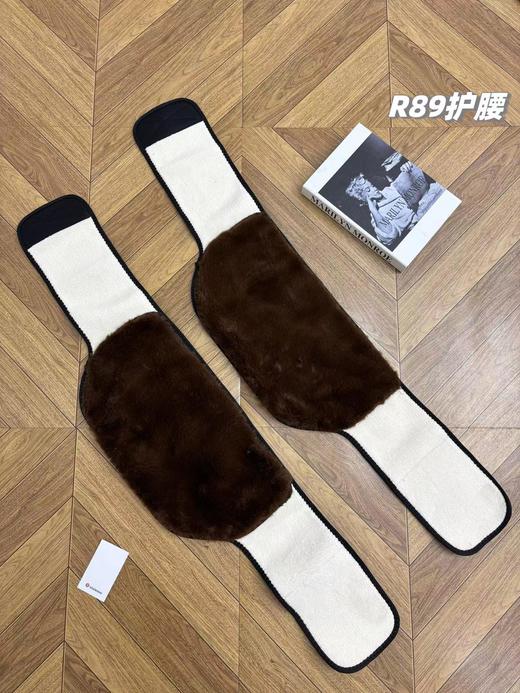 D122128羊羔绒+驼绒保暖护腰带！暖腹暖腰部两用男女款护腰 商品图9