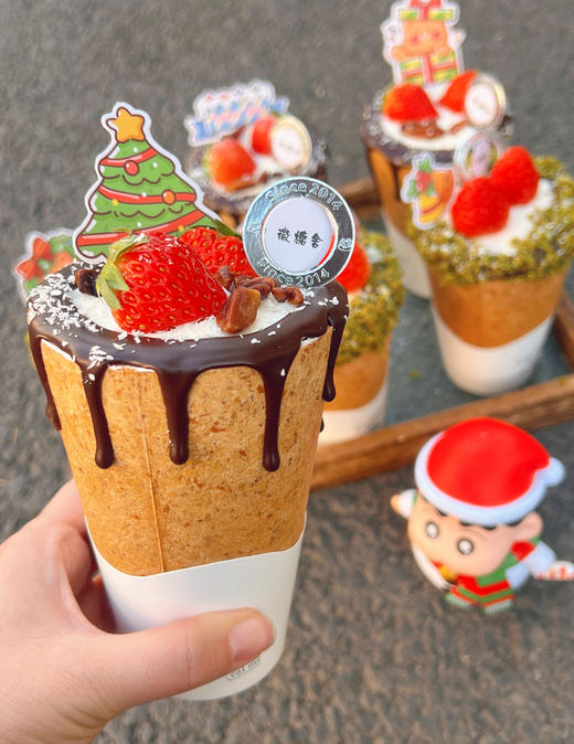 草莓蛋糕燕麦甜筒杯（造型随机） 商品图5