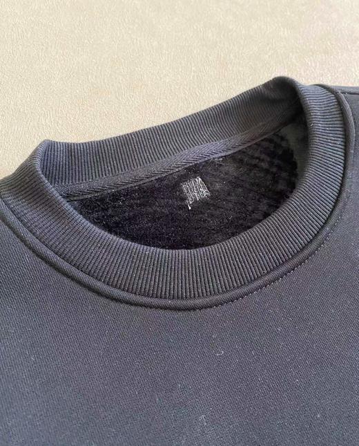 D122144暖绒里藏着爱心毛巾绣加绒圆领卫衣男女同款 商品图13