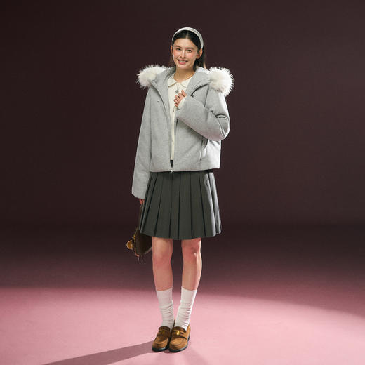 Ariseism 美式复古设计感棉服女冬季新款保暖上衣外套 商品图2