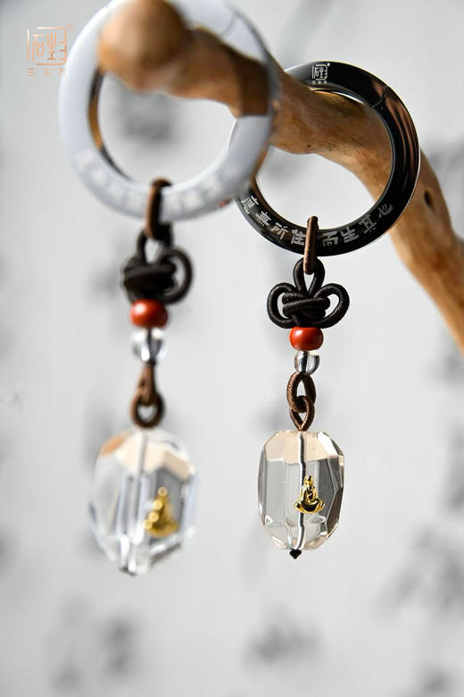 三生石“禅”意新春挂式
钥匙扣｜包挂｜手机挂 自由拆卸多用设计 商品图1