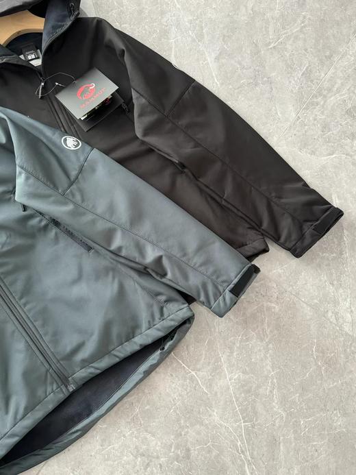 D122136冬季加绒连帽软壳Winterfield Soft Shell防风防泼水外套 商品图2