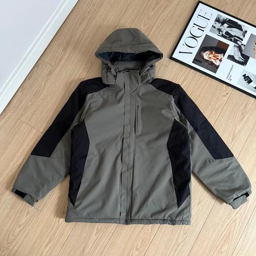 D122173拼色冬季户外防风防泼水保暖三防棉服外套 商品图1