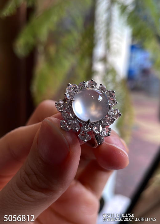 5056812，蛋面戒指。具体价格微信咨询 商品图3