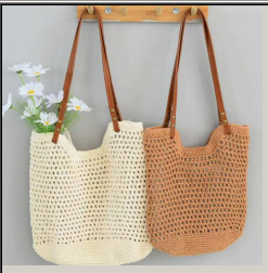 582700手编棉线网眼包