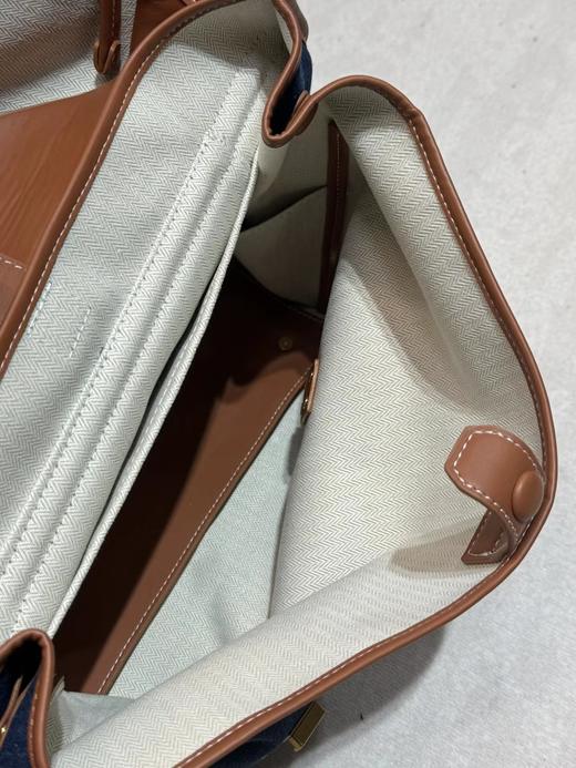 D122161轻盈有质感帆布丹宁系列小号双肩包斜挎包 商品图6