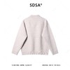 859SDSA男士秋冬新款痞帅男装慵懒风简约立领毛衣百搭时尚休闲针织衫 商品缩略图5