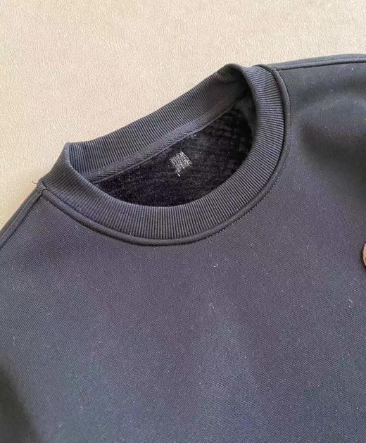 D122144暖绒里藏着爱心毛巾绣加绒圆领卫衣男女同款 商品图12