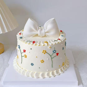 手绘翻糖蝴蝶结（提前两天预定）