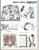 58B529印花方巾 商品缩略图7