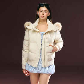 Ariseism 美式复古设计感羽绒服女冬季保暖外套