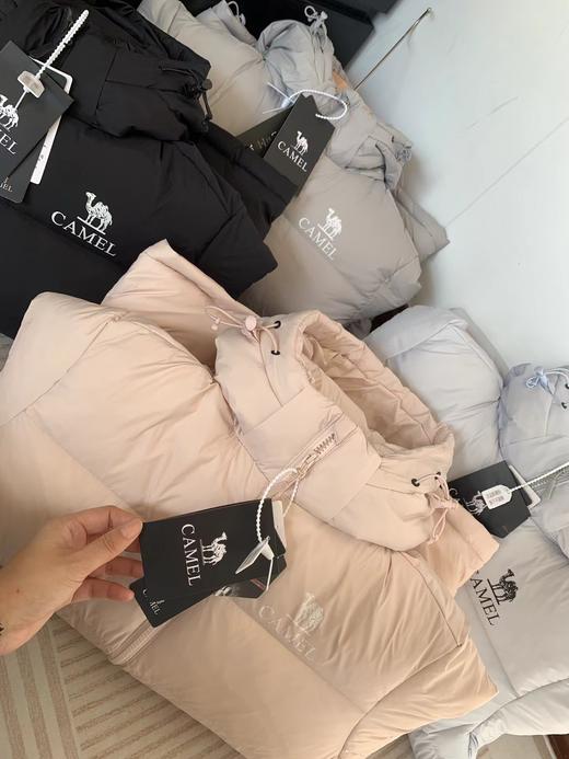 D122154新款80白鸭绒防风连帽羽绒服面包服 商品图13