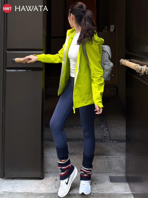 哈瓦塔彩条复古堆堆袜套H160135-01 商品图4