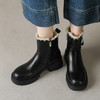 【预售5天】4.5cm厚底羊毛雪地靴大码松糕大棉短靴冬季新款东北厚毛保暖鞋M7973 商品缩略图1