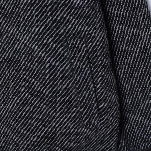 WY1553SDSA男士秋冬新款痞帅男装撞色斜纹半拉链立领连帽卫衣宽松百搭 商品图3