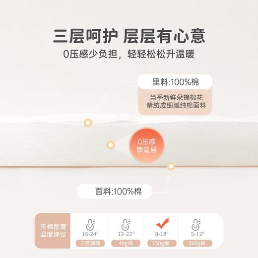 婴儿夹棉休闲连体衣宝宝秋冬季a类加棉爬爬服哈衣外出新生儿棉服 商品图1