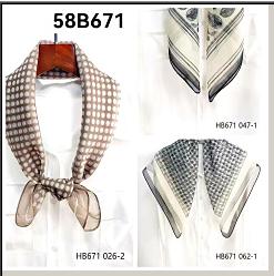 58B671印花方巾 商品图8