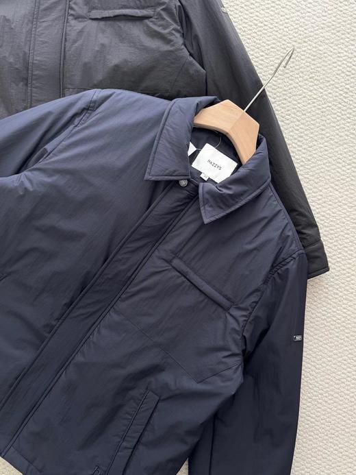 D122126冬季2025保暖新款棉服外套男衬衫领棉衣 商品图6