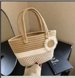 581200手编棉线沙滩包 商品图0