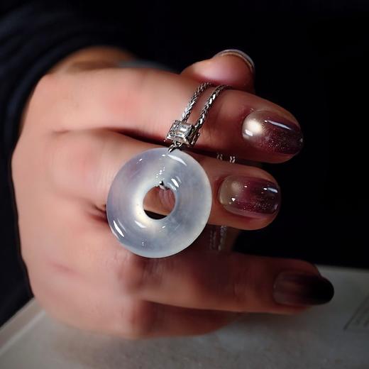 18k 翡翠甜甜圈平安扣（年货节特价） 商品图2