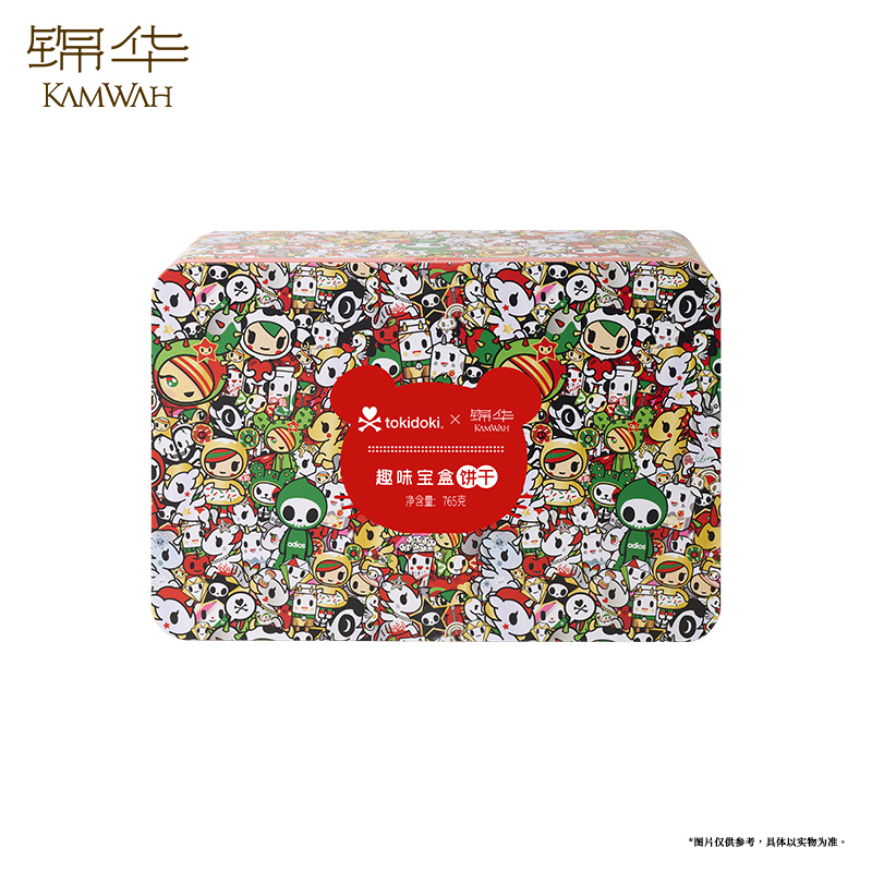 锦华趣味宝盒糕点礼盒765g