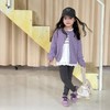 艾摩贝贝儿童针织开衫字母外套2025秋新款女童韩版纯色单排扣毛衣 商品缩略图2