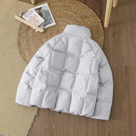 D122163冬季男女情侣款户外立领保暖面包服短款羽绒服 商品图4