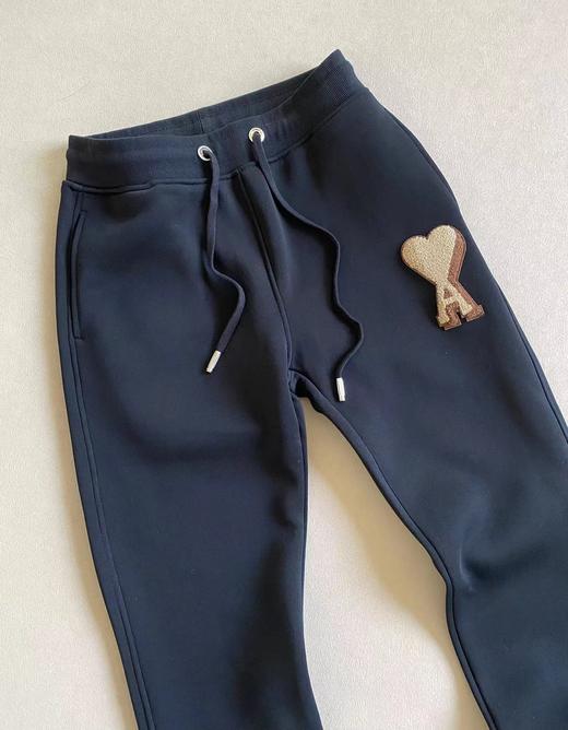 D122145秋冬新品运动廓形磨毛绒柔软舒适加绒卫裤 商品图5