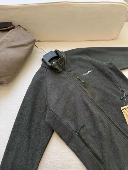 D122169秋冬新款户外保暖轻便立领抓绒衣男款开衫外套 商品图6