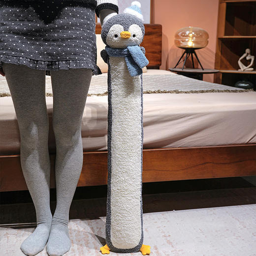 自然醒企鹅云朵绒注水长条热水袋QYL 商品图12