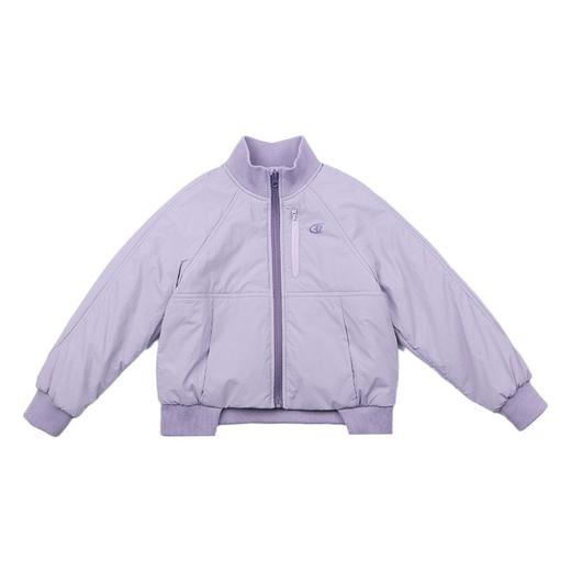 艾摩贝贝儿童轻便软弹锁温棉服女童保暖防风立领短款棉衣外套潮【杜邦棉】 商品图4