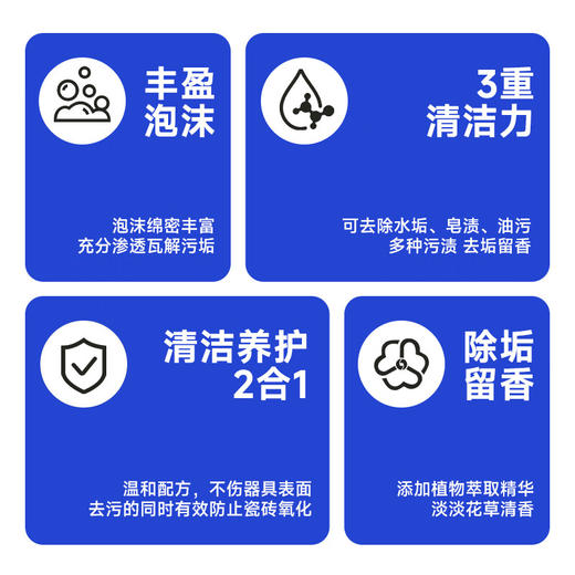 巨奇-浴室清洁泡泡520ml 商品图0