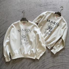 D122147正脸珍珠小狗卫衣女韩版腊肠狗圆领上衣