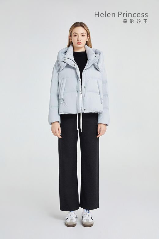 立领连帽羽绒服 商品图1