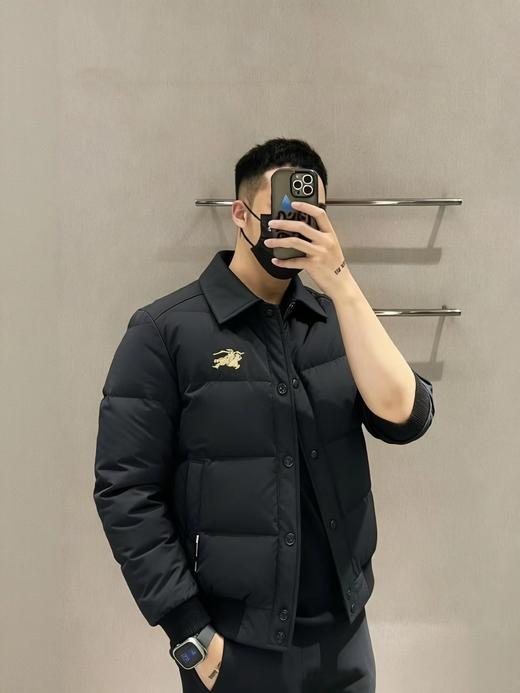 D122155轻盈保暖金标战马蓬松情侣款夹克羽绒服 商品图6