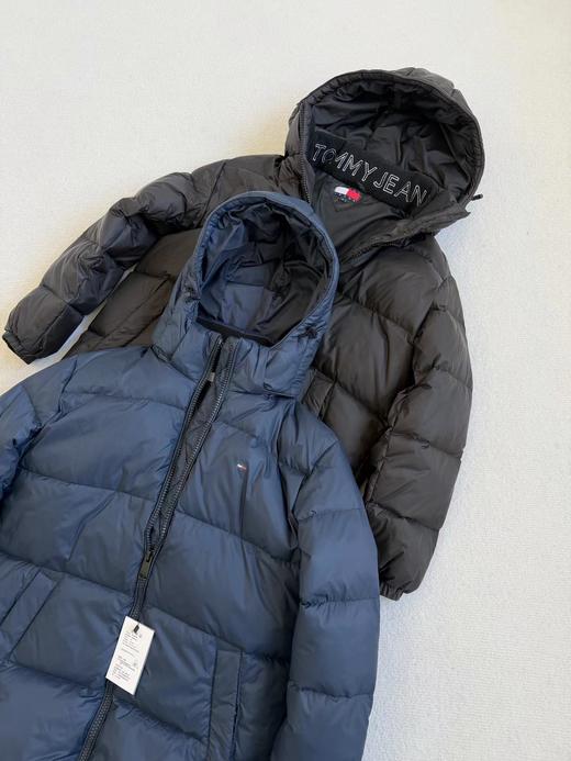 D122133冬新款男装美式复古户外潮流中长款宽松连帽羽绒服外套 商品图1