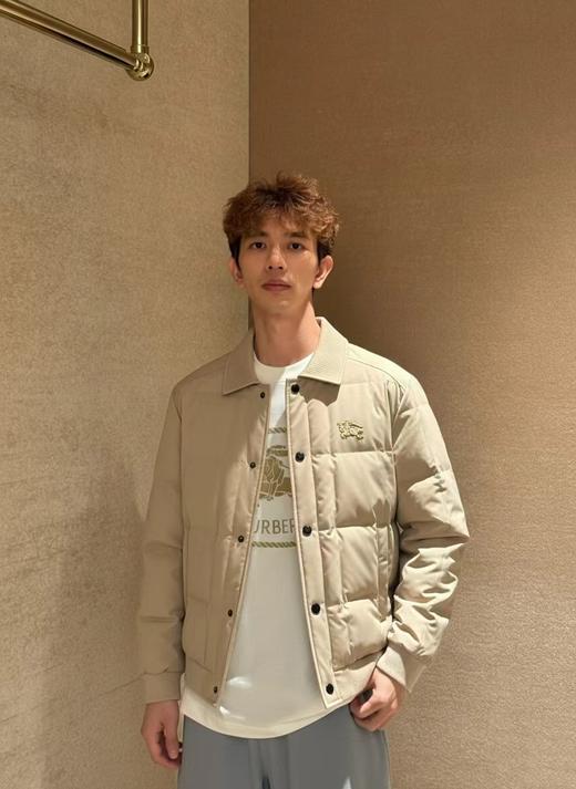 D122155轻盈保暖金标战马蓬松情侣款夹克羽绒服 商品图7