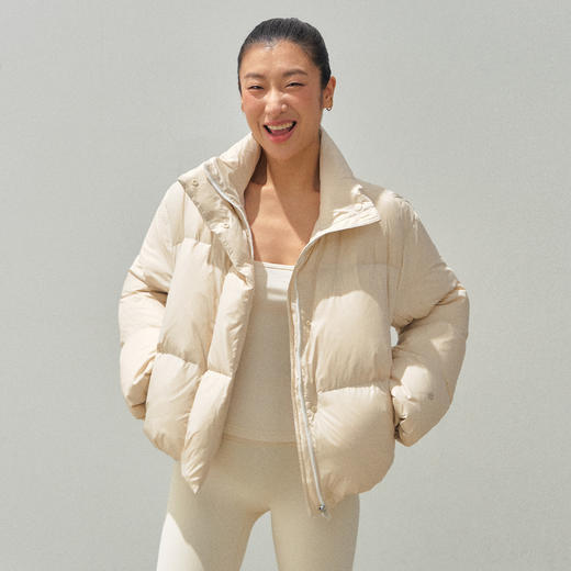 Ariseism 美式复古设计感羽绒服女冬季保暖外套 商品图1