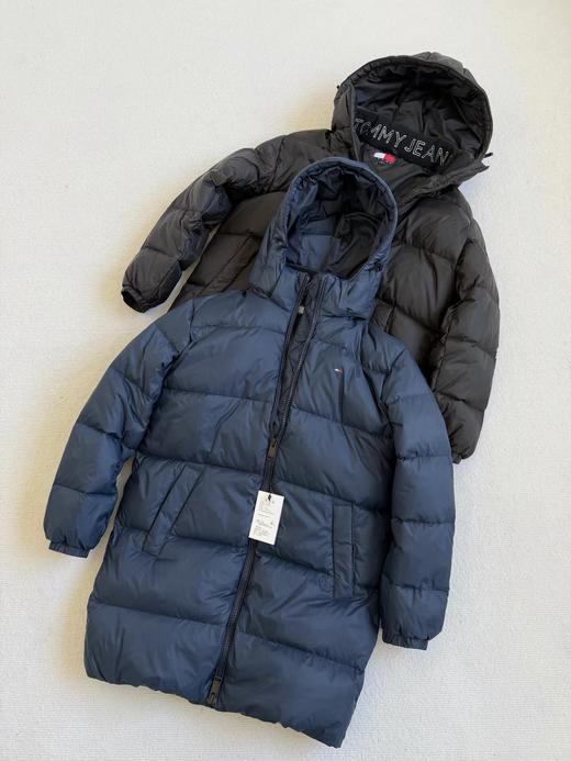 D122133冬新款男装美式复古户外潮流中长款宽松连帽羽绒服外套 商品图0