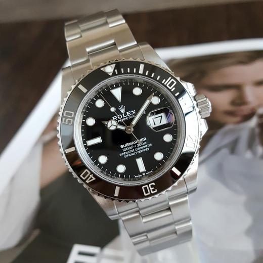 【95新】ROLEX 劳力士黑水鬼126610LN-0001天文台认证自动机械机芯日期显示41MM（男款）潜航者系列蚝式钢/可旋转陶质字圈 251125NJS11 商品图4