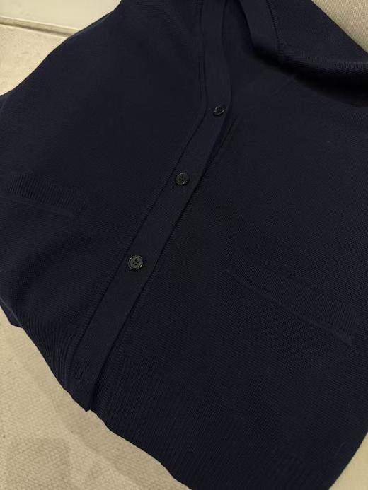 智感极简拼袖设计男女款羊毛开衫 商品图2