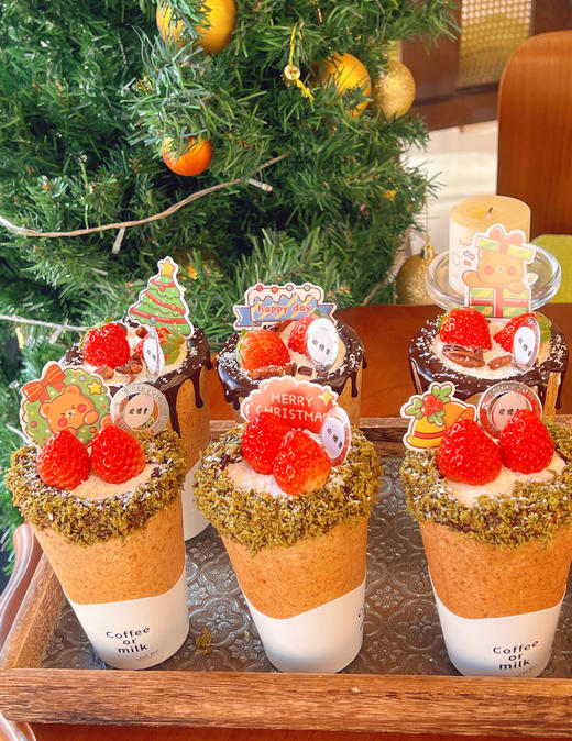 草莓蛋糕燕麦甜筒杯（造型随机） 商品图3