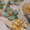 南洋金珠胸针 雏菊和四叶花 搭配毛衣也超好看 商品缩略图2