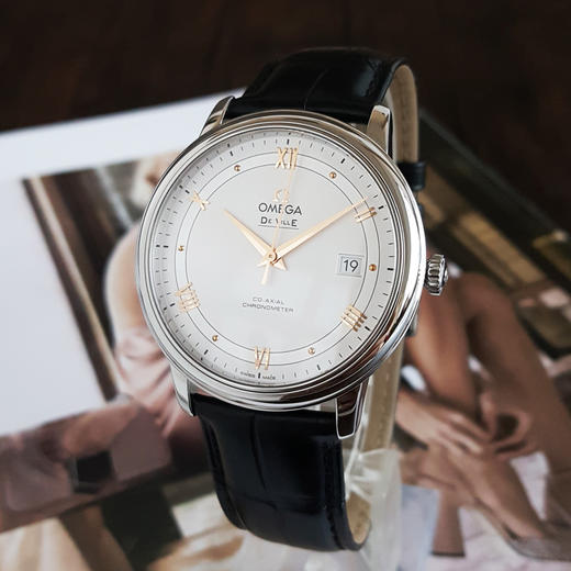 【95新】OMEGA 欧米茄424.13.40.20.02.002天文台认证同轴自动机械机芯日期显示39.5MM（男款）碟飞系列精钢 121225NJS01 商品图1