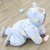 婴幼儿加厚连体衣服哈衣冬季宝宝爬服动物造型厚款连身衣宝宝衣服 商品缩略图2
