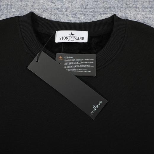 D122158徽章内搭加绒加厚银狐绒圆领卫衣情侣款 商品图14