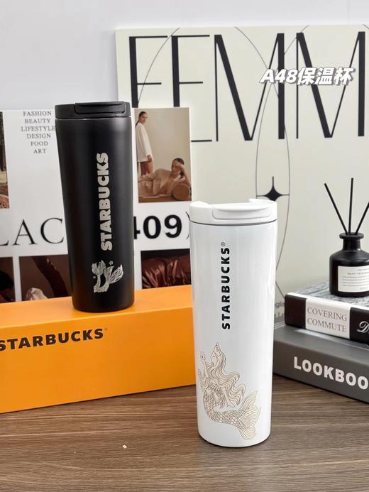 D122138超火款~周年美人鱼款大肚随行保温杯喝水茶杯500ml 商品图3
