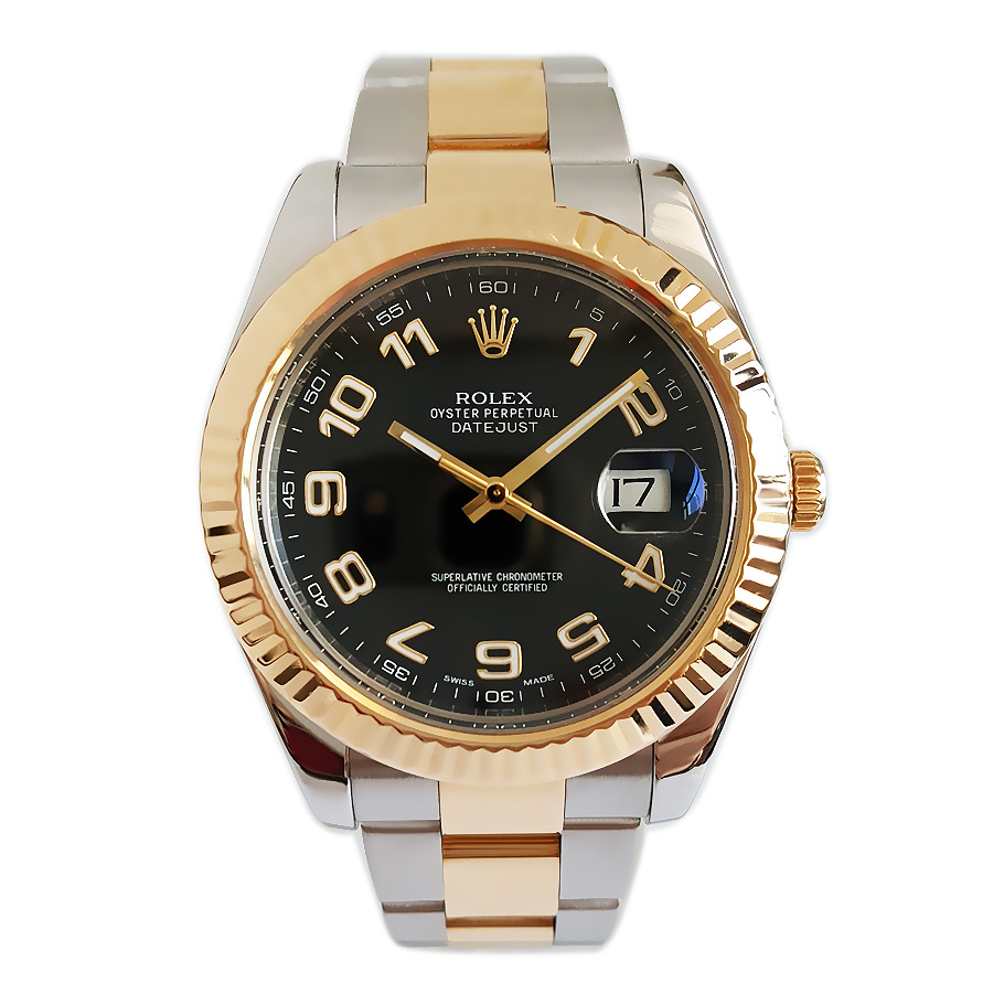 【95新】ROLEX 劳力士116333天文台认证自动机械机芯日期显示41MM（男款）日志型系列蚝式钢/18K黄金 151225NJS10